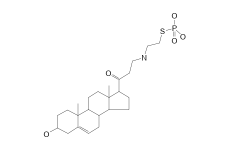 21-[2-Thiophosphatoethyl]aminomethyl-3-.beta.-hydroxy-pregn-5-en-20-one