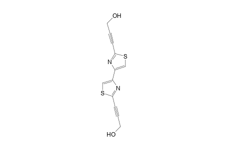 2,2'-Bis(3-hydroxyprop-1-ynyl]-4,4'-bithiazole