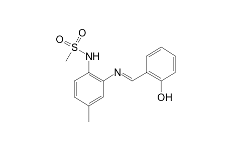 2'-(salicylideneamino)methanesulfono-p-toluidide