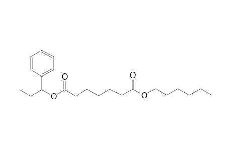 Pimelic acid, hexyl 1-phenylpropyl ester