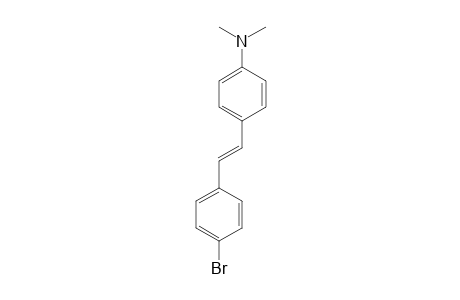 4-[(E)-2-(4-BROMOPHENYL)-ETHENYL]-N,N-DIEMTHYLBENZENAMINE