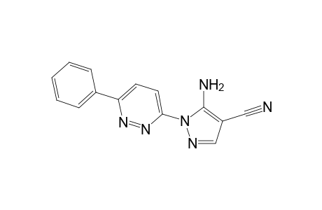 5-Amino-1-(6-phenyl-pyridazin-3-yl)-1H-pyrazole-4-carbonitrile