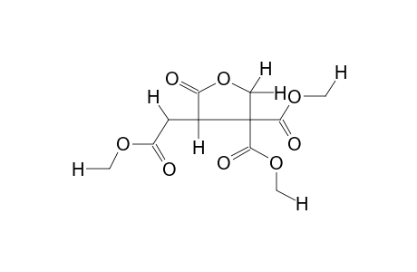 3-METHOXYCARBONYLMETHYL-2-OXOTETRAHYDROFURAN-4,4-DICARBOXYLIC ACID,DIMETHYL ESTER