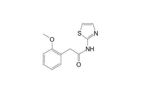 2-(2-methoxyphenyl)-N-(1,3-thiazol-2-yl)acetamide