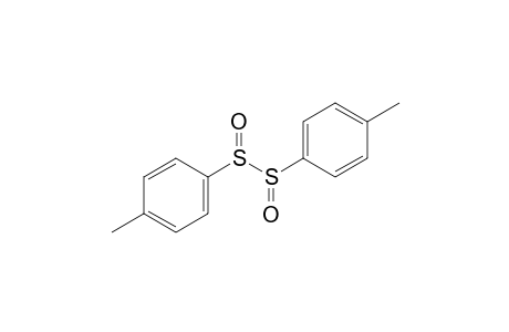 1,2-bis(4-methylphenyl)-disulfane 1,2-dioxide