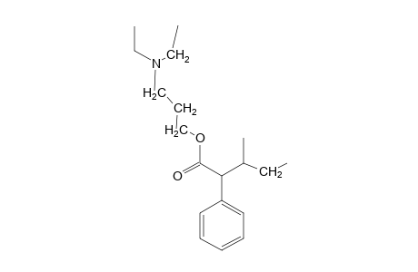 3-methyl-2-phenylvaleric acid, 3-(diethylamino)propyl ester