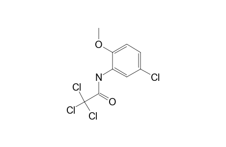 Trichloroacetamide, N-(4-chloro-2-methoxyphenyl)-