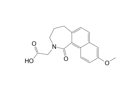 2H-Naphth[1,2-c]azepine-2-acetic acid, 1,3,4,5-tetrahydro-9-methoxy-1-oxo-