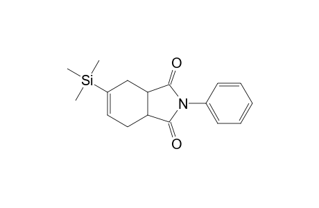 2-Phenyl-5-(trimethylsilyl)-3a,4,7,7a-tetrahydro-1H-isoindole-1,3(2H)-dione