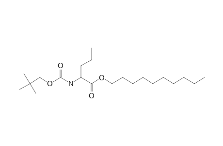 L-Norvaline, N-neopentyloxycarbonyl-, decyl ester