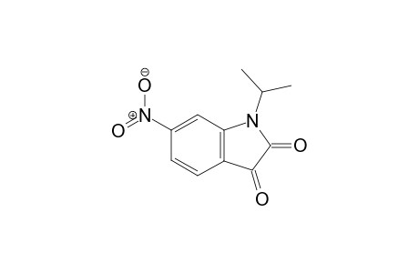 1-Isopropyl-6-nitroindoline-2,3-dione