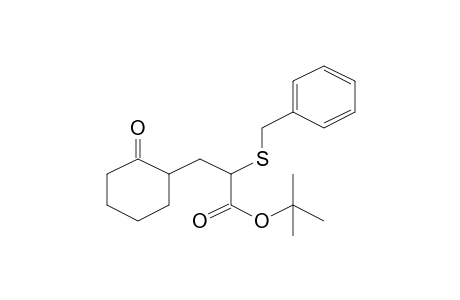 2-(benzylthio)-3-(2-ketocyclohexyl)propionic acid tert-butyl ester