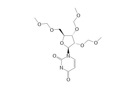 2',3',5'-TRIS-O-(METHOXYMETHYL)-URIDINE