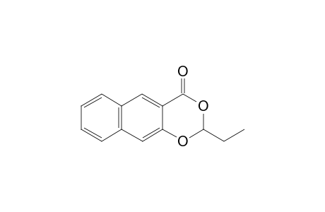 2-Ethyl 4-oxo-[1,3-b]-naphthodioxane