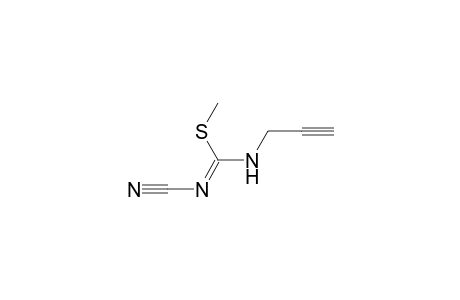 1-cyano-2-methyl-3-(2-propynyl)-2-thiopseudourea
