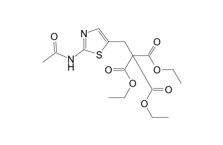 2-(2-acetamido-5-thiazolyl)-1,1,1-ethanecarboxylic acid, triethyl ester