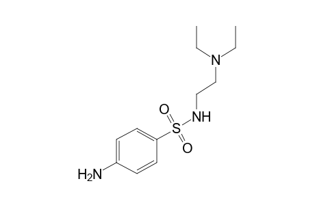 N1-[2-(diethylamino)ethyl]sulfanilamide