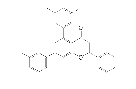 5,7-Bis(3,5-dimethylphenyl)-2-phenyl-4H-chromen-4-one