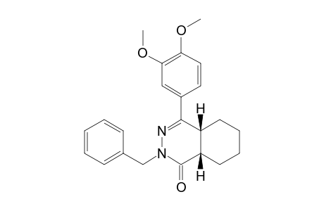 CIS-2-BENZYL-4-(3,4-DIMETHOXYPHENYL)-4A,5,6,7,8,8A-HEXAHYDRO-2H-PHTHALAZIN-1-ONE