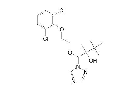 1H-1,2,4-Triazole-1-ethanol, beta-[2-(2,6-dichlorophenoxy)-ethoxy]-alpha-(1,1-dimethylethyl)-alpha-methyl-