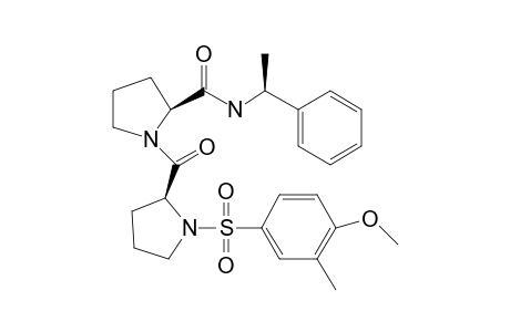 (S)-1-(((4-methoxy-3-methylphenyl)sulfonyl)-L-prolyl)-N-((S)-1-phenylethyl)pyrrolidine-2-carboxamide