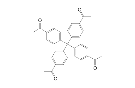 1-[4-[tris(4-ethanoylphenyl)methyl]phenyl]ethanone