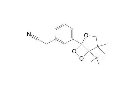 5-tert-Butyl-1-[3-(cyanomethyl)phenyl]-4,4-dimethyl-2,6,7-trioxabicyclo[3.2.0]heptane