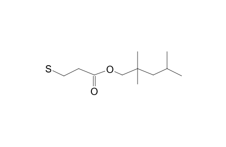 Propionic acid, 3-mercapto-, isooctyl ester