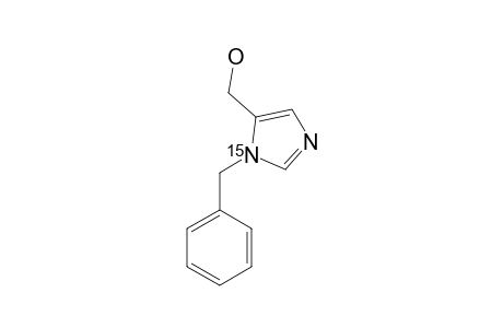 (1-N-15)-1-BENZYL-5-(HYDROXYMETHYL)-1H-IMIDAZOLE