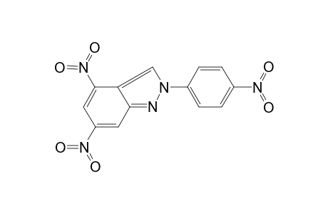 2H-Indazole, 4,6-dinitro-2-(4-nitrophenyl)-