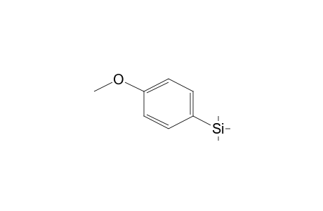 Silane, (4-methoxyphenyl)trimethyl-