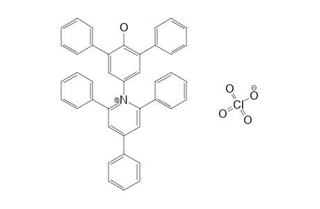 1-(3,5-diphenyl-4-hydroxyphenyl)-2,4,6-triphenylpyridinium perchlorate