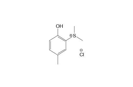 DIMETHYL(6-HYDROXY-m-TOLYL)SULFONIUM CHLORIDE