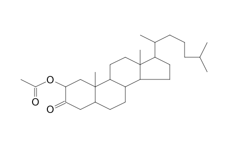 Acetic acid, 17-(1,5-dimethylhexyl)-10,13-dimethyl-3-oxohexadecahydrocyclopenta[a]phenanthren-2-yl ester