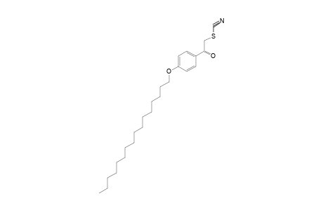 Thiocyanic acid, p-(hexadecyloxy)phenacyl ester