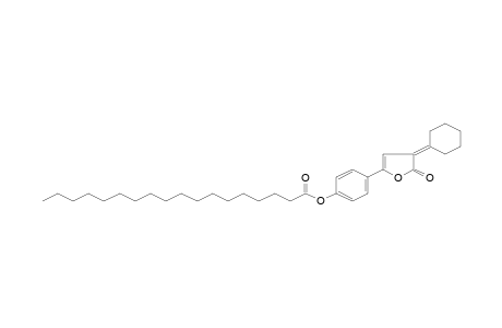 3H-Furan-2-one, 3-cyclohexylidene-5-(4-octadecanoyloxyphenyl)-