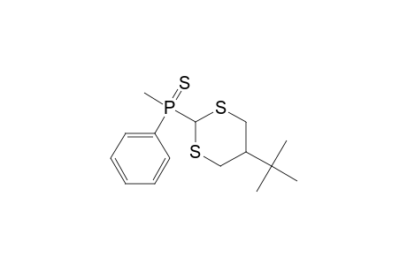 cis-5-tert-Butyl-2-[methylphenyl(thiophosphinoyl)]-1,3-dithiane