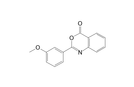 2-(m-methoxyphenyl)-4H-3,1-benzoxazin-4-one