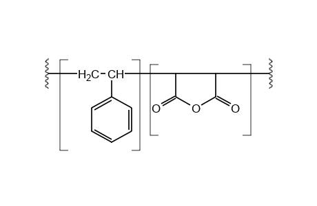 STYRENE/MALEIC ANHYDRIDE COPOLYMER*AMW 2550