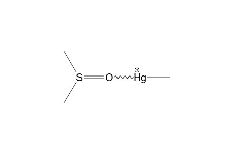 [HG(CH3)(DMSO)]+