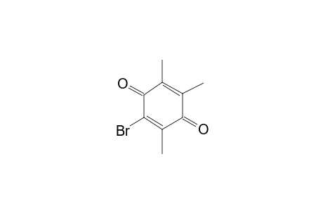 2,5-Cyclohexadiene-1,4-dione, 2-bromo-3,5,6-trimethyl-