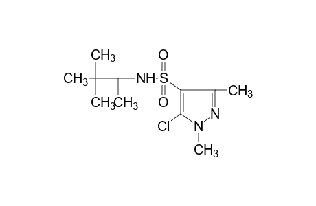 5-chloro-1,3-dimethyl-N-(1,2,2-trimethylpropyl)pyrazole-4-sulfonamide