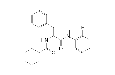 N-[1-benzyl-2-(2-fluoroanilino)-2-oxoethyl]cyclohexanecarboxamide