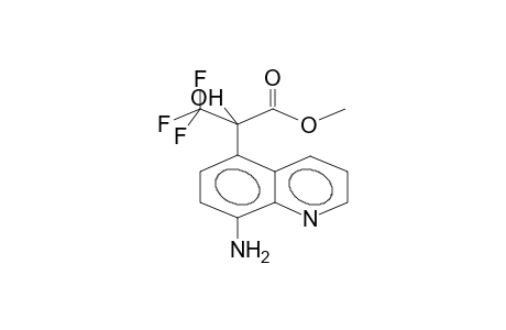 2-(8-amino-5-quinolinyl)-3,3,3-trifluoro-2-hydroxypropanoic acid methyl ester