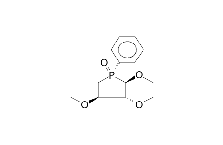 C-2,T-3,C-4-TRIMETHOXY-1-PHENYLPHOSPHOLANE-R-1-OXIDE