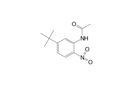 5'-tert-butyl-2'-nitroacetanilide