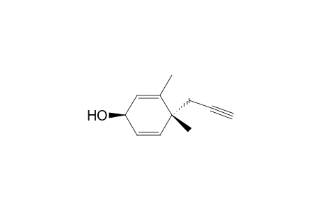 2,5-Cyclohexadien-1-ol, 3,4-dimethyl-4-(2-propynyl)-, trans-