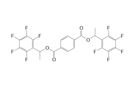 Terephthalic acid, di(1-(pentafluorophenyl)ethyl) ester