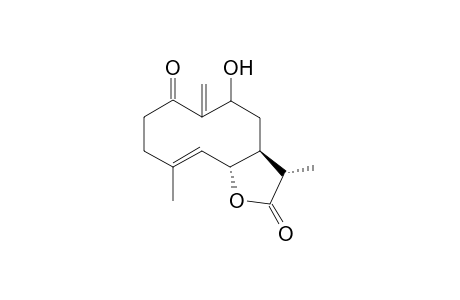 1-Oxo-9.beta.-hydroxygermacra-4,10(14)-dien-6.beta.,11.beta.-H-12,6-olide