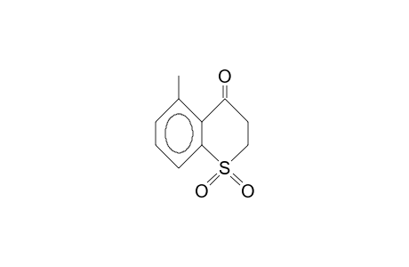 5-METHYL-THIOCHROMAN-4-ON-1,1-DIOXID